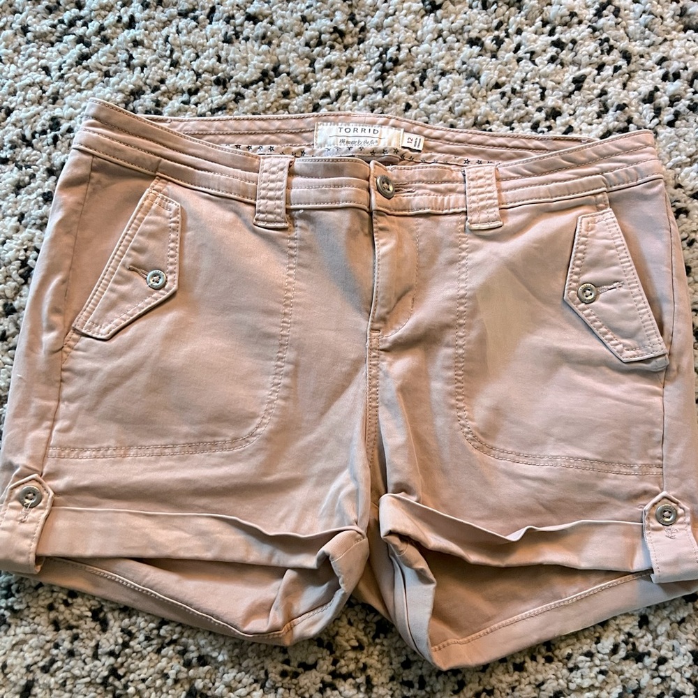 Torrid Pastel Pink Shorts